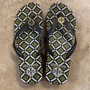 Tory Burch Wedge Flip Flops